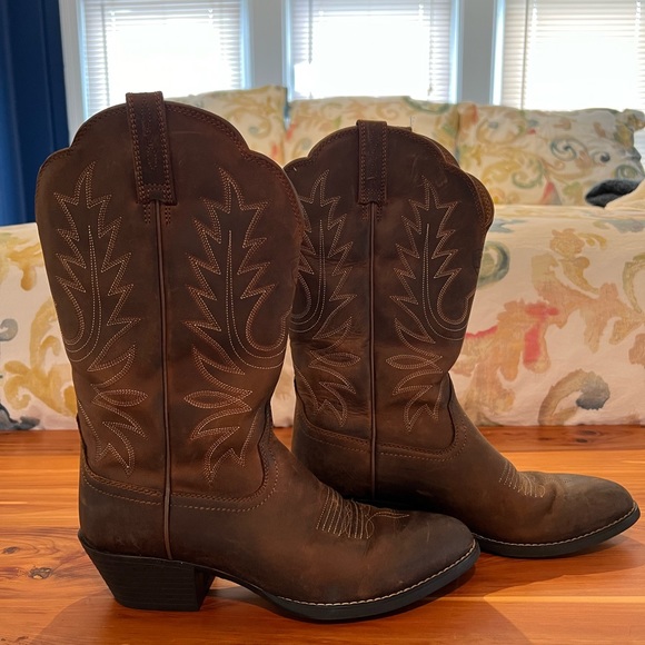 Ariat cowgirl western boots - Picture 1 of 8